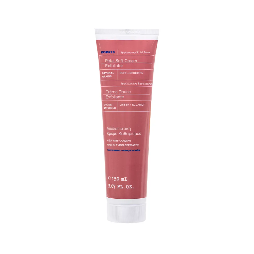 Apothecary Wild Rose Petal Soft Cream Exfoliator