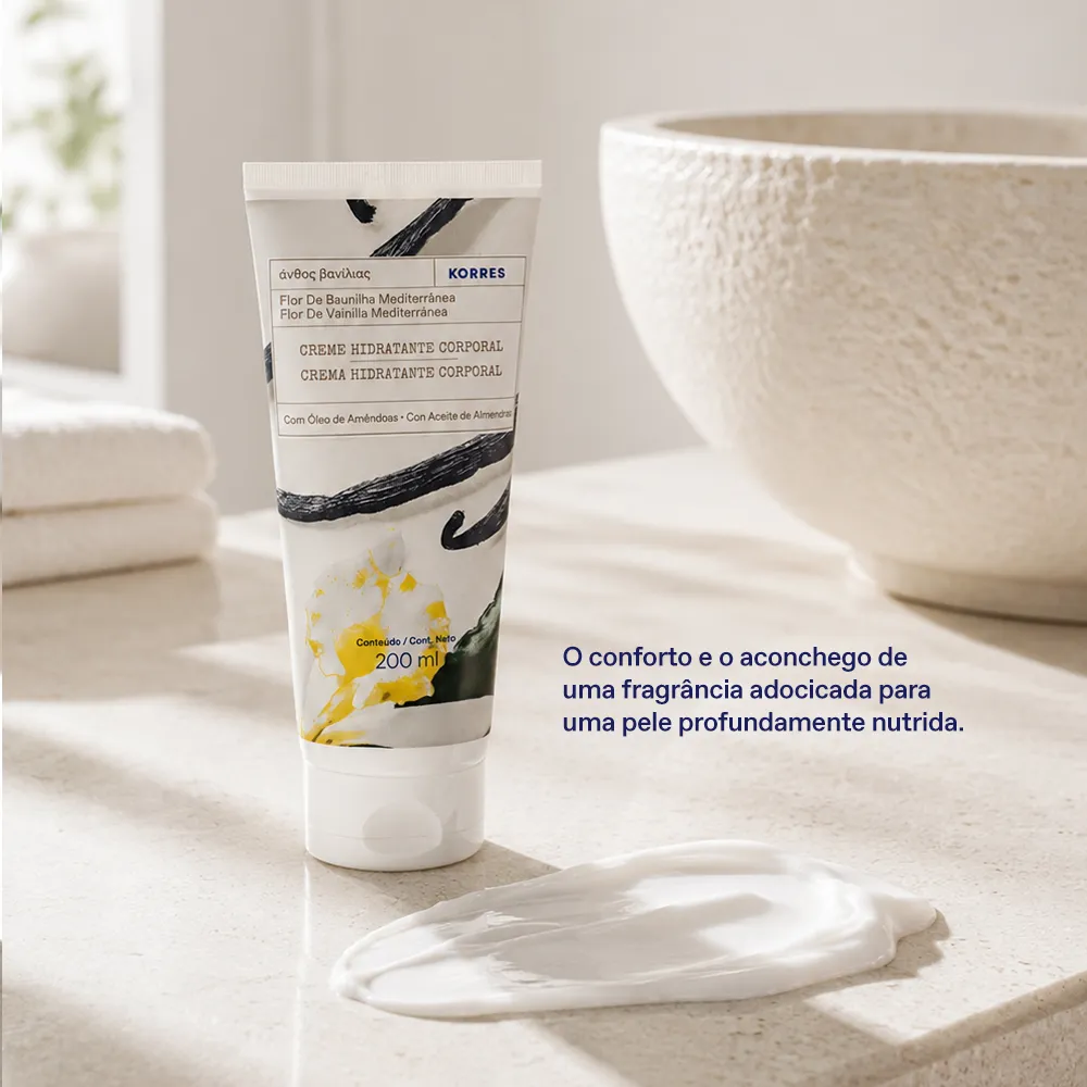 Creme Hidratante Deo Corporal Flor de Baunilha Mediterrânea 3