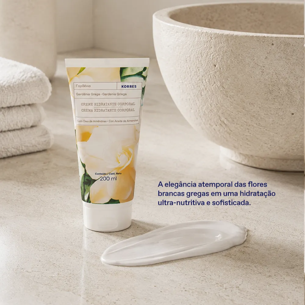 Creme Hidratante Deo Corporal Gardênia Grega 3