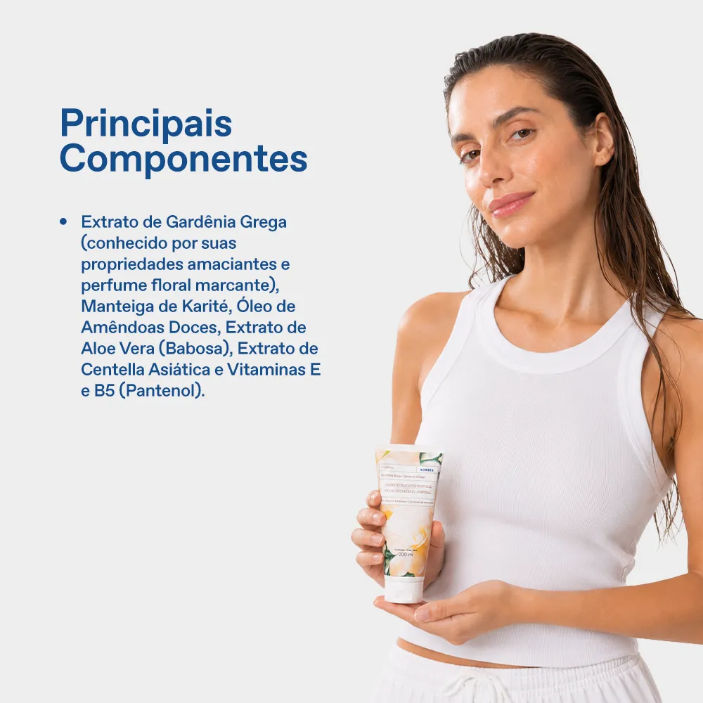 Creme Hidratante Deo Corporal Gardênia Grega 4