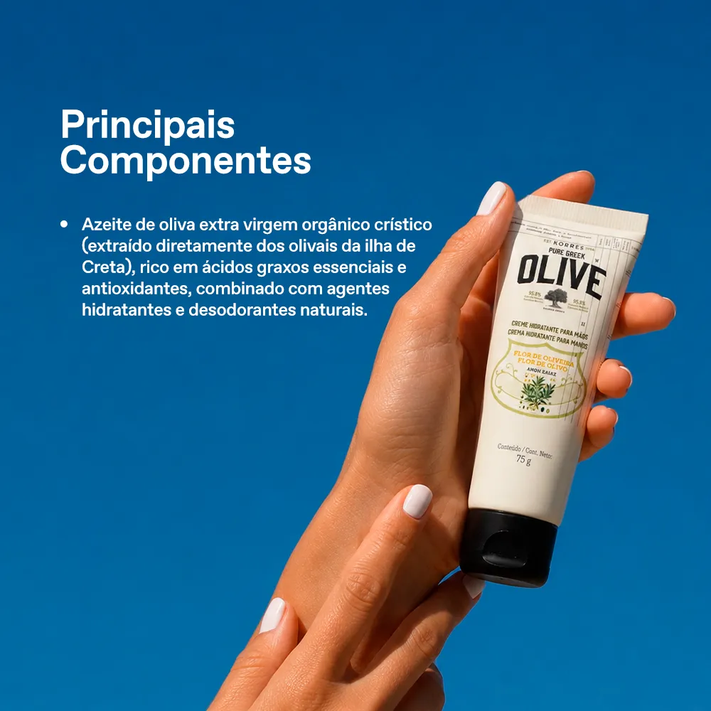 Creme Hidratante Deo para Mãos Flor de Oliveira 4
