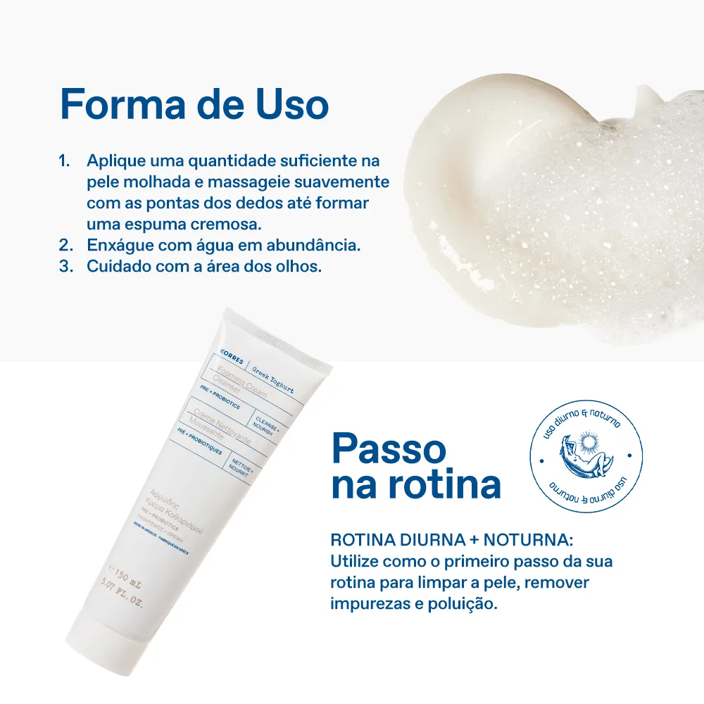 Greek Yoghurt Foaming Cream Cleanser 6