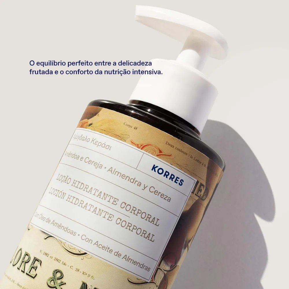 Loção Hidratante Deo Corporal Amêndoa e Cereja 3