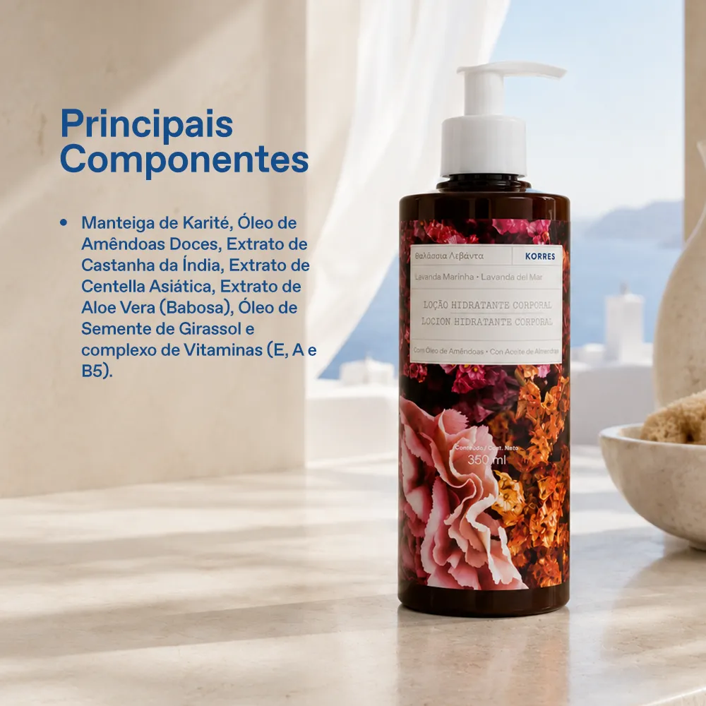Loção Hidratante Desodorante Corporal Lavanda Marinha 4