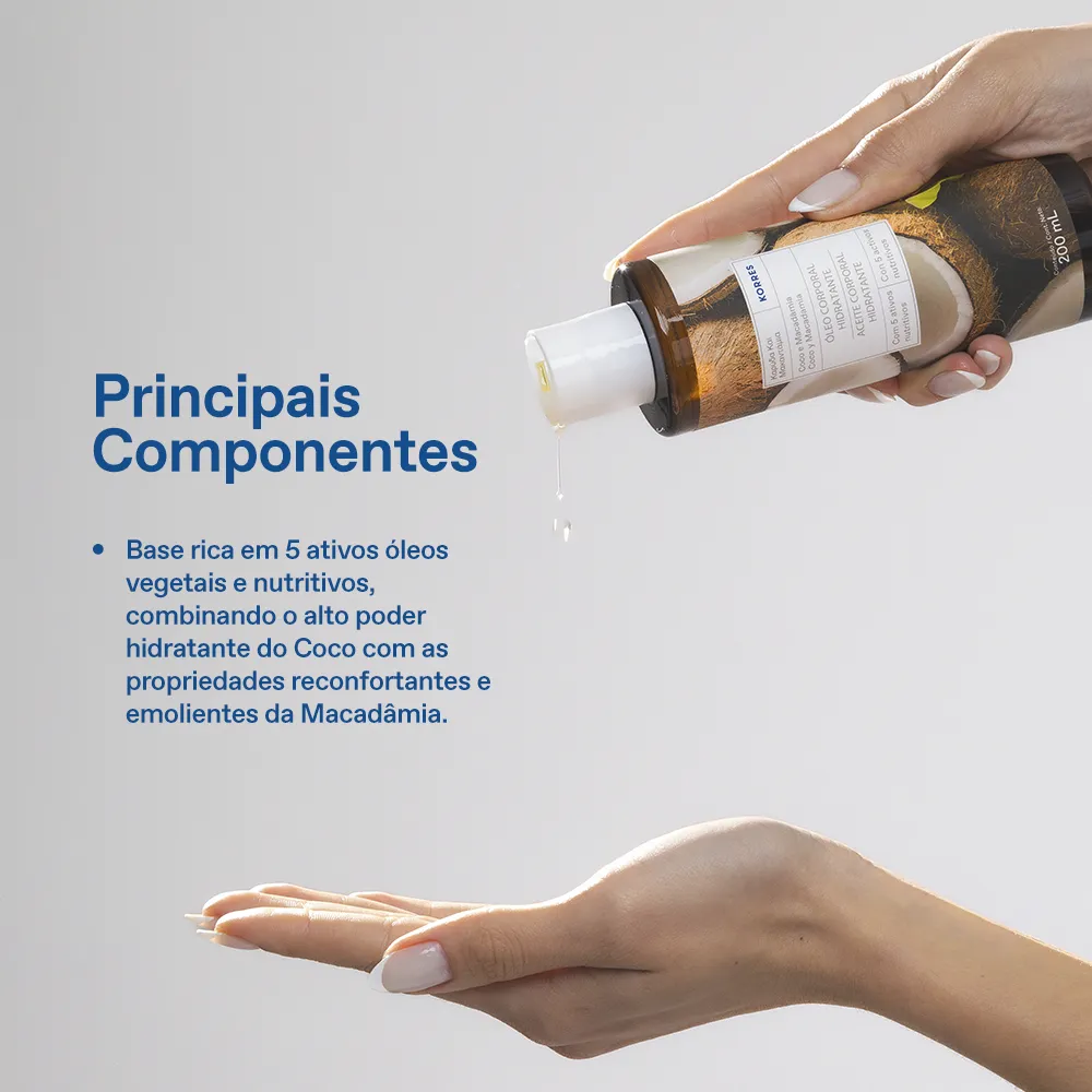 Óleo Deo Corporal de Banho Coco e Macadâmia 4