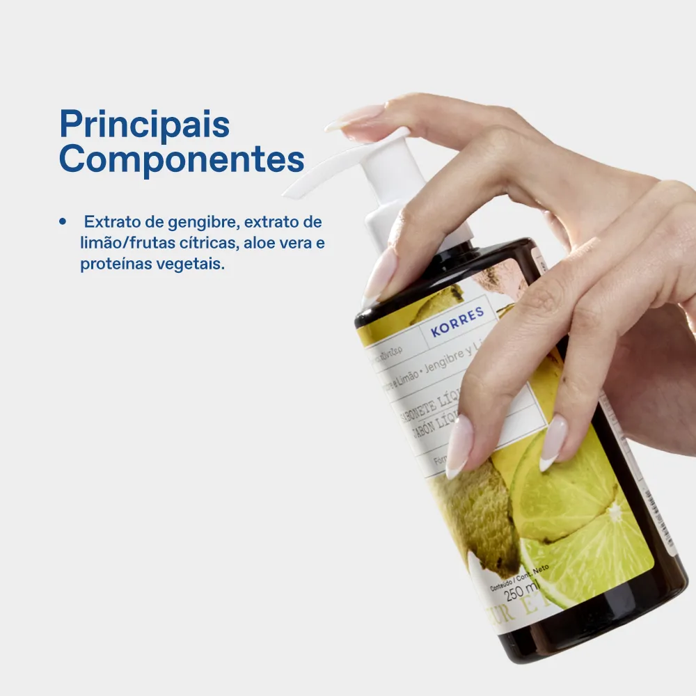 Sabonete Líquido Gengibre e Limão 4