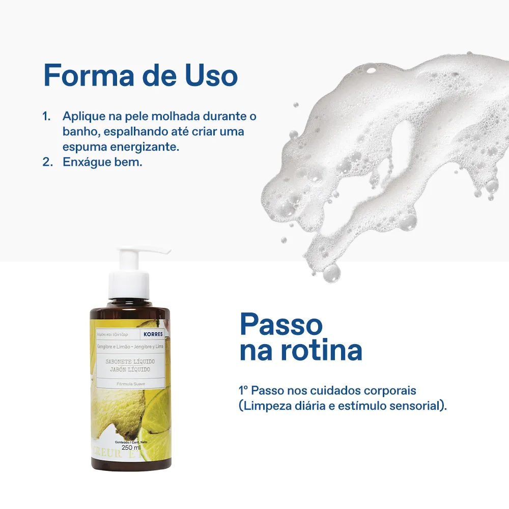 Sabonete Líquido Gengibre e Limão 6
