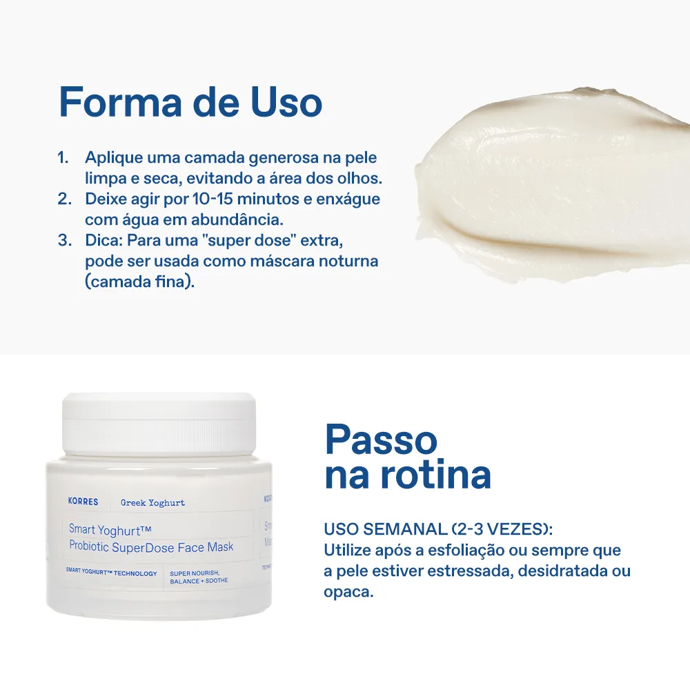 Smart Yoghurt Probiotic Superdose Face Mask 6